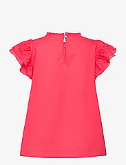 Saint Tropez - TillySZ SS Blouse - short-sleeved blouses - hibiscus - 1