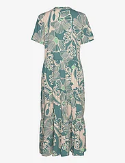 Saint Tropez - EdaSZ SS Maxi Dress - shirt dresses - sagebrush g. big soft flower - 1
