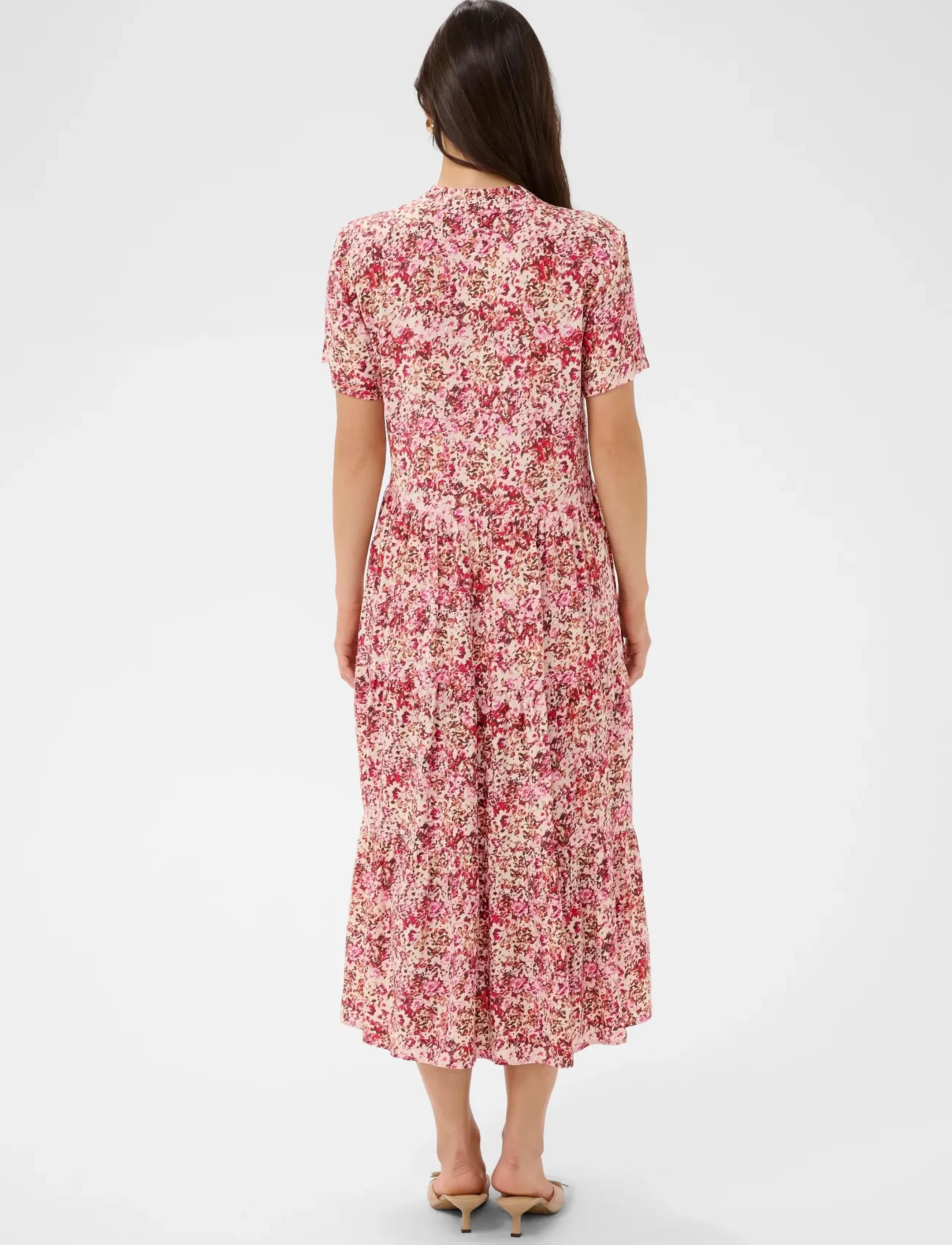 Saint Tropez - EdaSZ SS Maxi Dress - suvekleidid - ballerina brushed blooms - 3