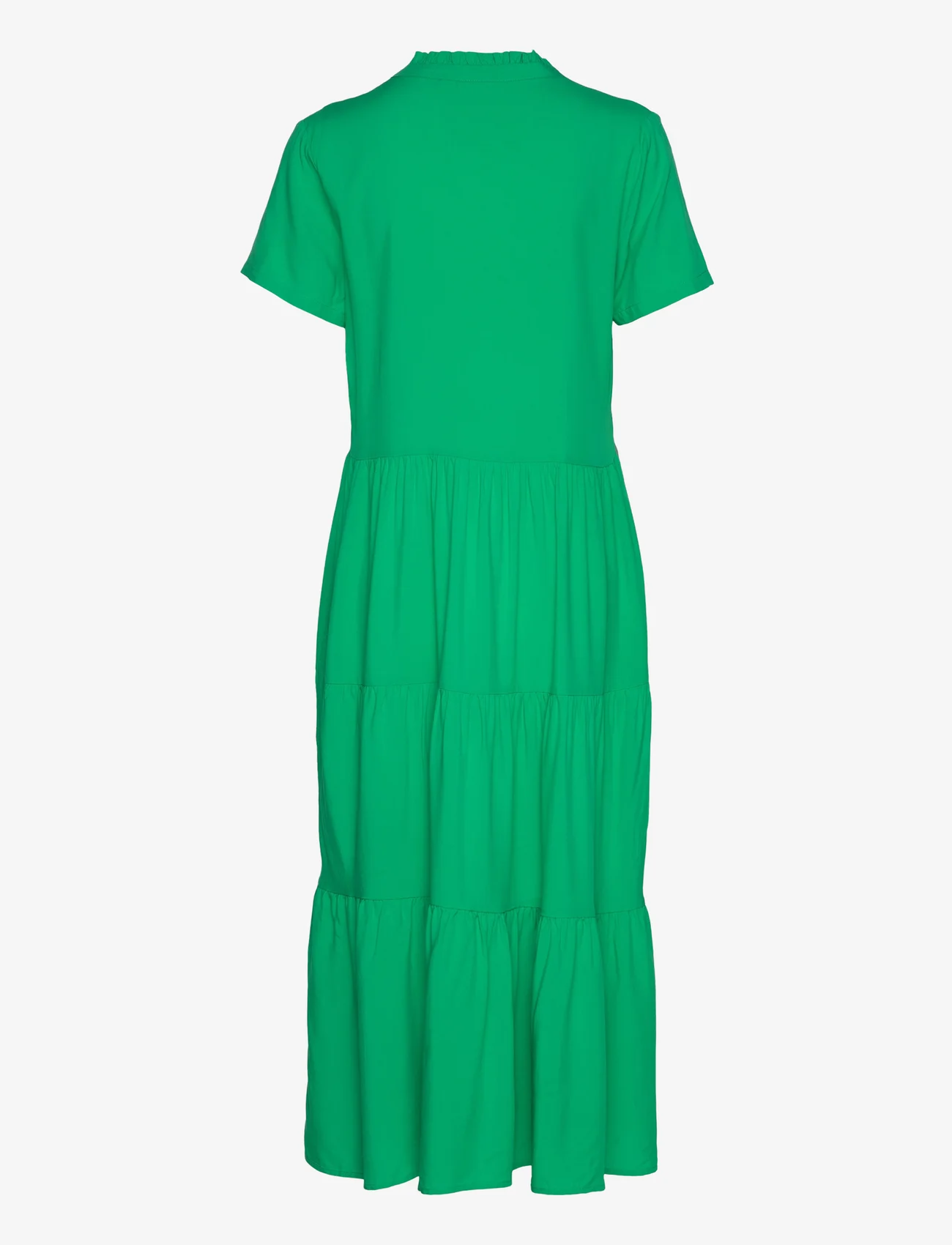 Saint Tropez - EdaSZ SS Maxi Dress - skjortekjoler - deep mint - 1