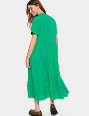 Saint Tropez - EdaSZ SS Maxi Dress - skjortklänningar - deep mint - 4