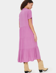 Saint Tropez - EdaSZ SS Maxi Dress - marškinių tipo suknelės - mulberry - 4