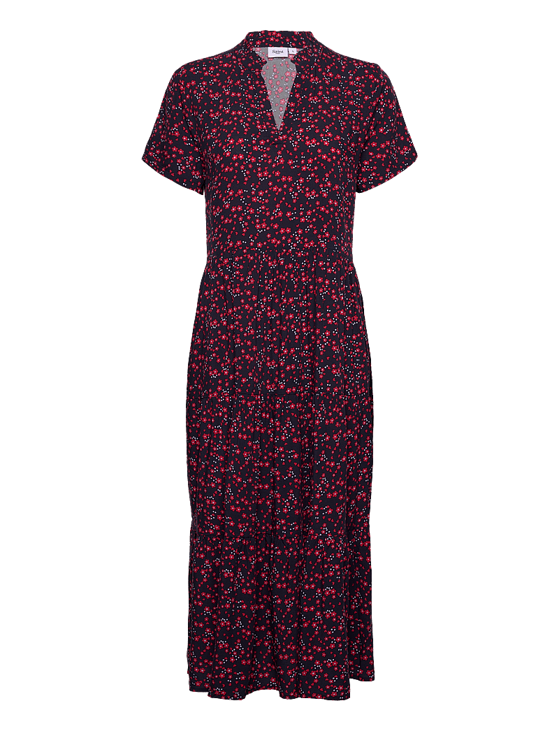 Saint Tropez - EdaSZ SS Maxi Dress - sommerkjoler - night sky naive flower - 1