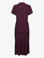 Saint Tropez - EdaSZ SS Maxi Dress - skjortekjoler - night sky naive flower - 1