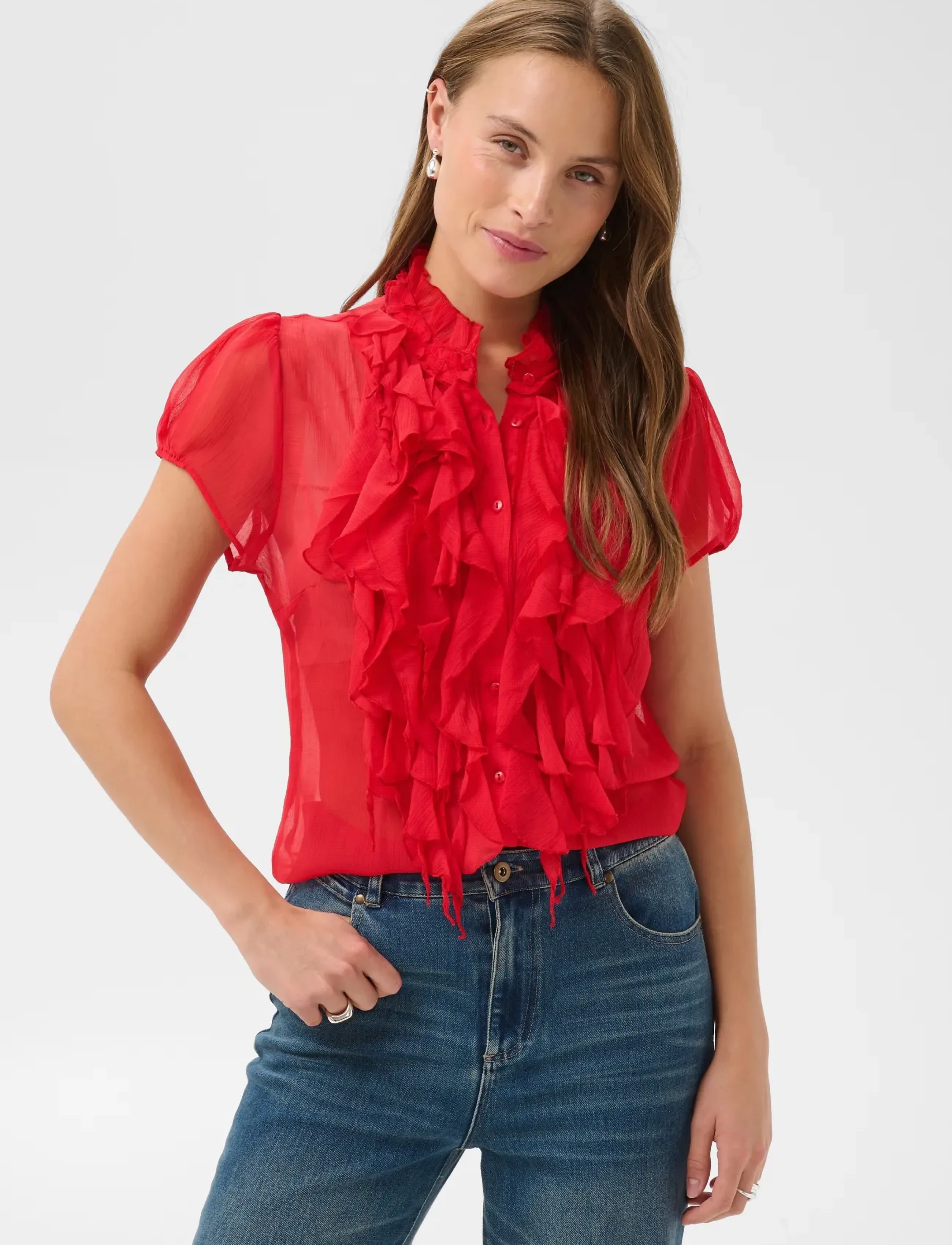 Liljasz Crinkle Ss Shirt
