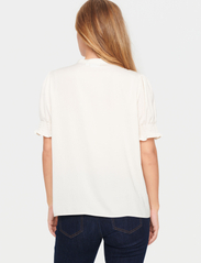 Saint Tropez - NunniSZ Shirt - short-sleeved blouses - ice - 4