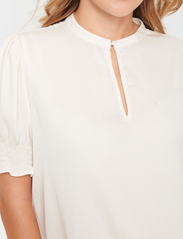 Saint Tropez - NunniSZ Shirt - short-sleeved blouses - ice - 5