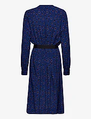 Saint Tropez - PalaviSZ Dress - midi dresses - sodalite blue flower stripes - 1