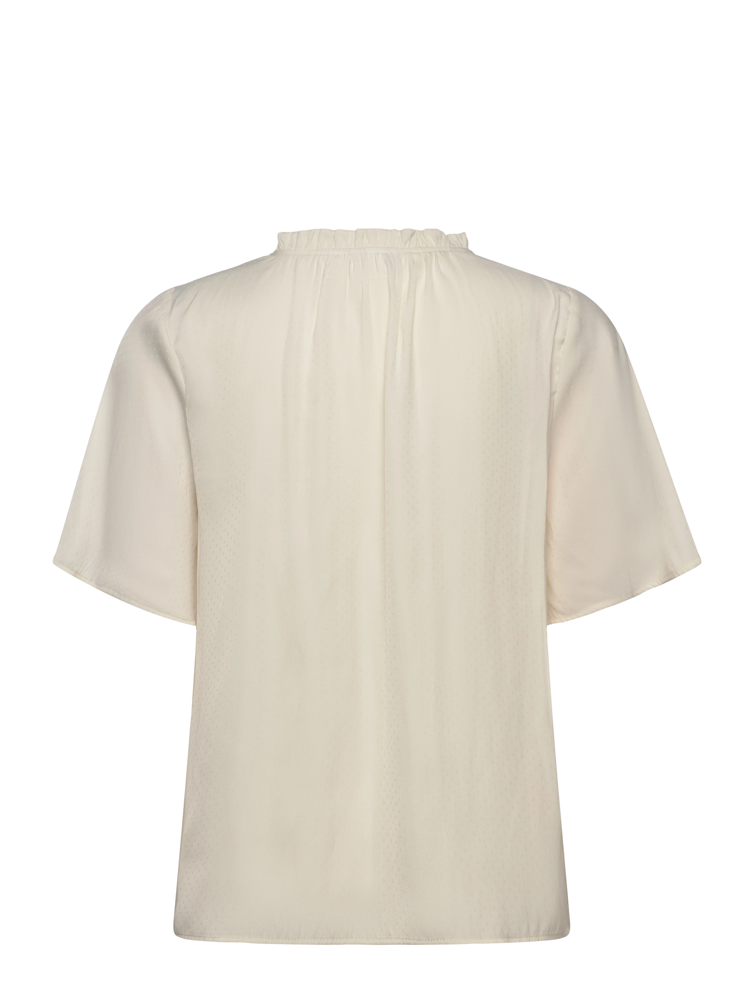 Saint Tropez - BrianaSZ Flared Blouse - blūzes ar īsām piedurknēm - ice - 2