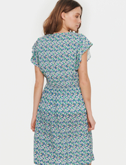 Saint Tropez - UmaraSZ Dress - summer dresses - blue i. small bloom - 4