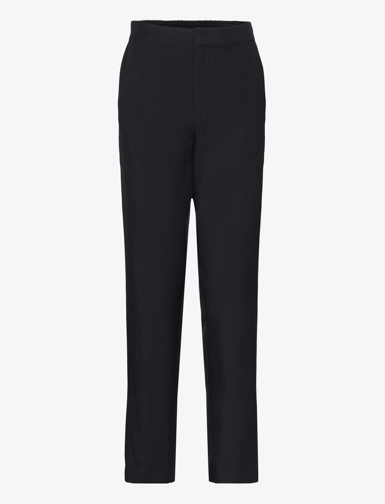 Saint Tropez - OlivaSZ Pants - bukser med lige ben - black - 0