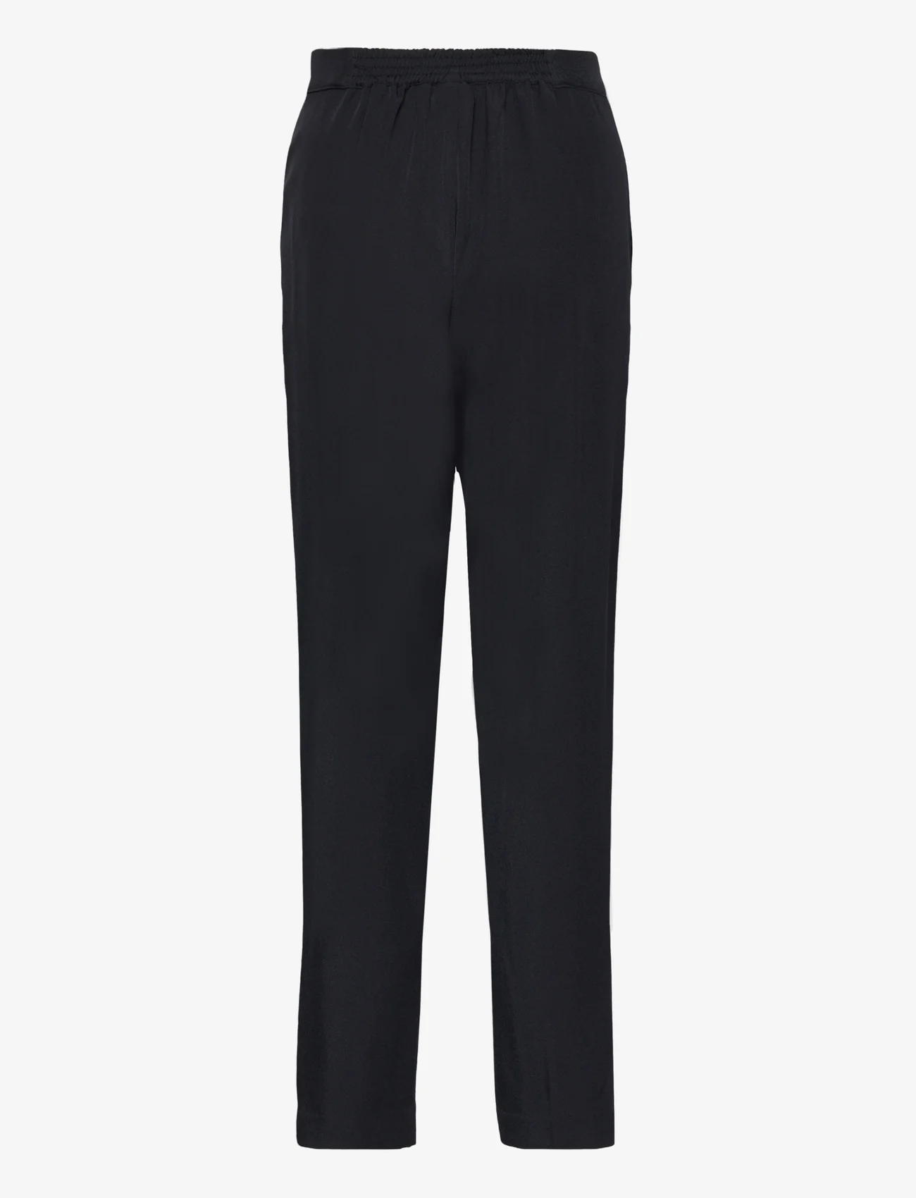 Saint Tropez - OlivaSZ Pants - bukser med lige ben - black - 1