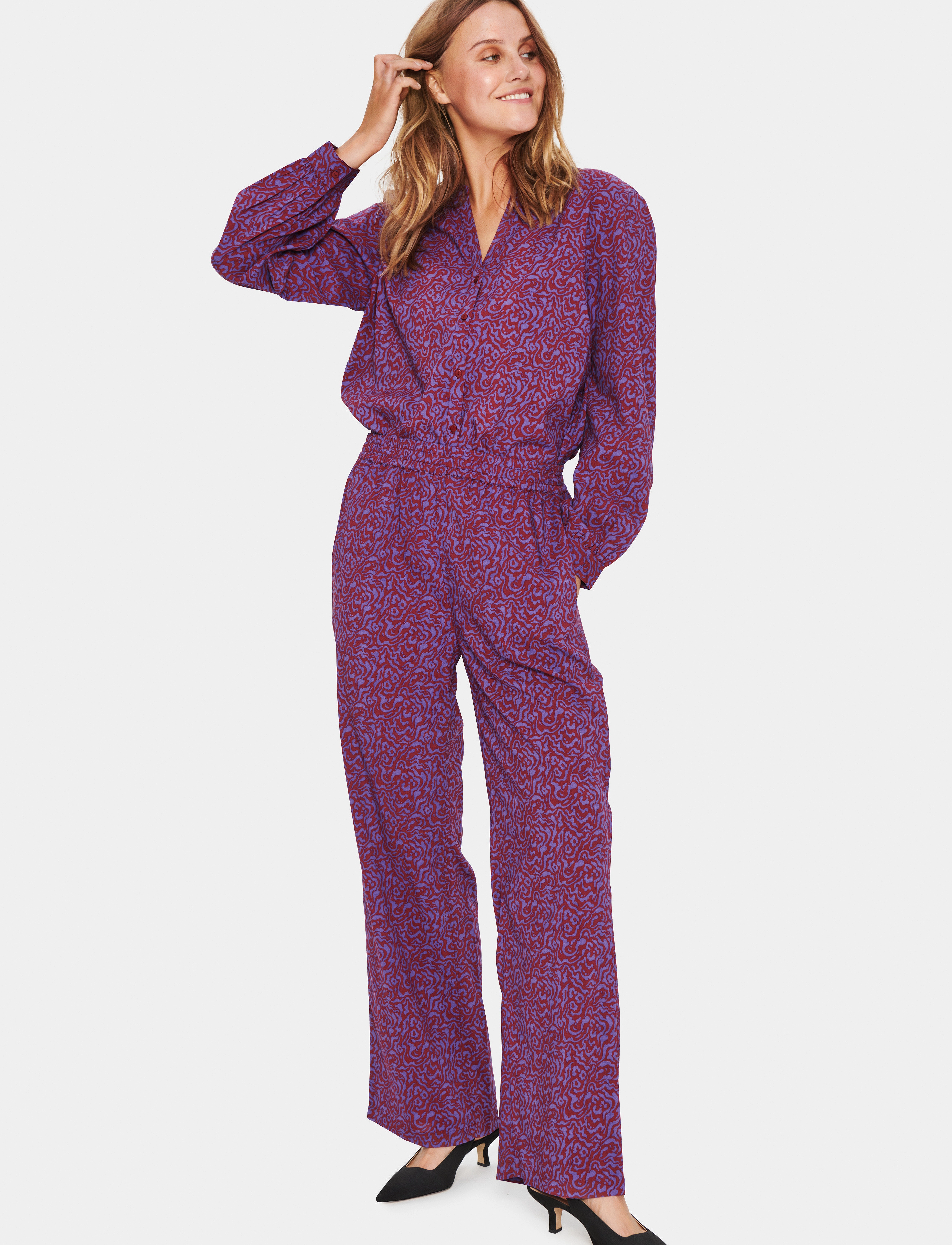 Saint Tropez - ObiSZ Pants - rhubarb art leo - 3