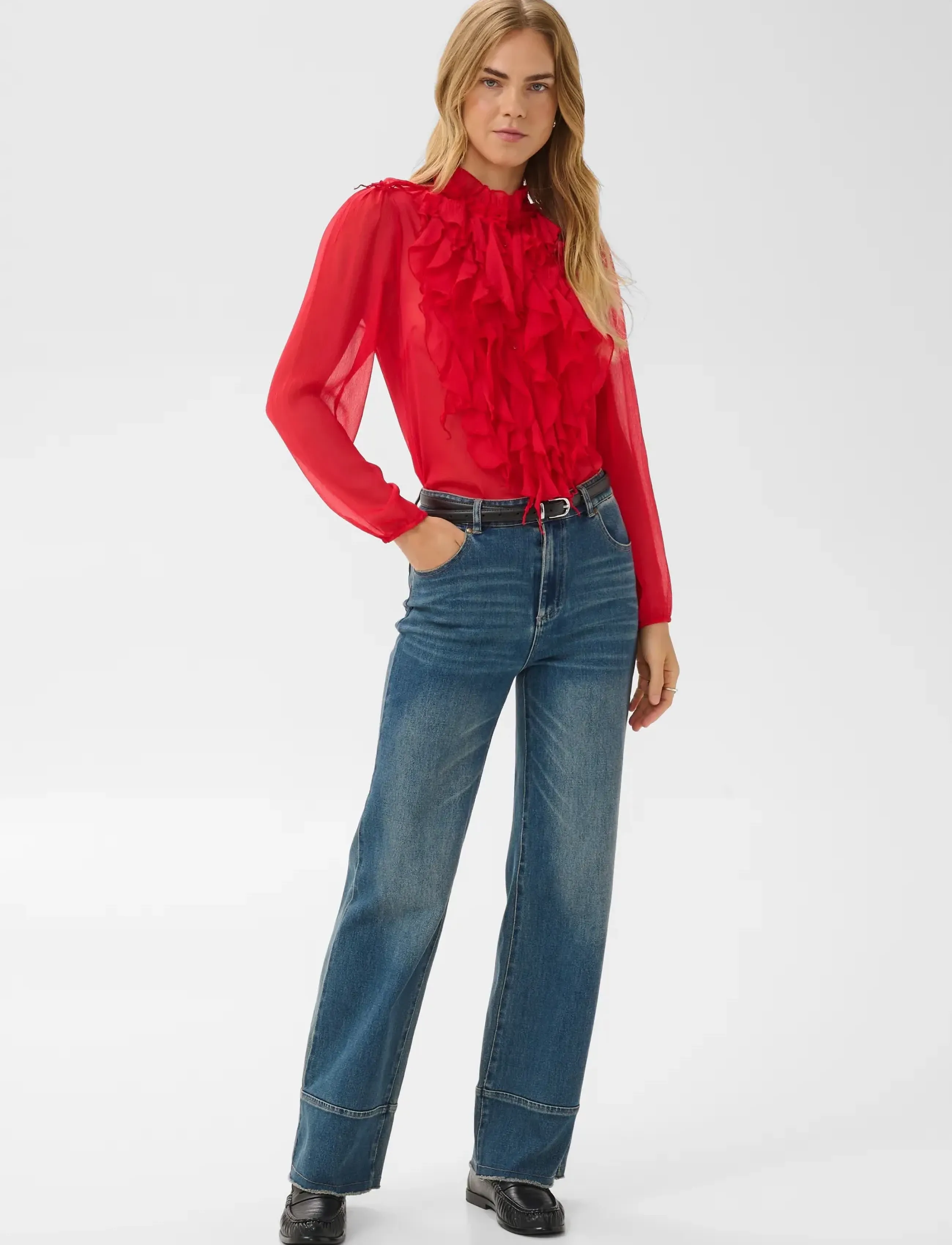 Liljasz Crinkle Ls Shirt 2