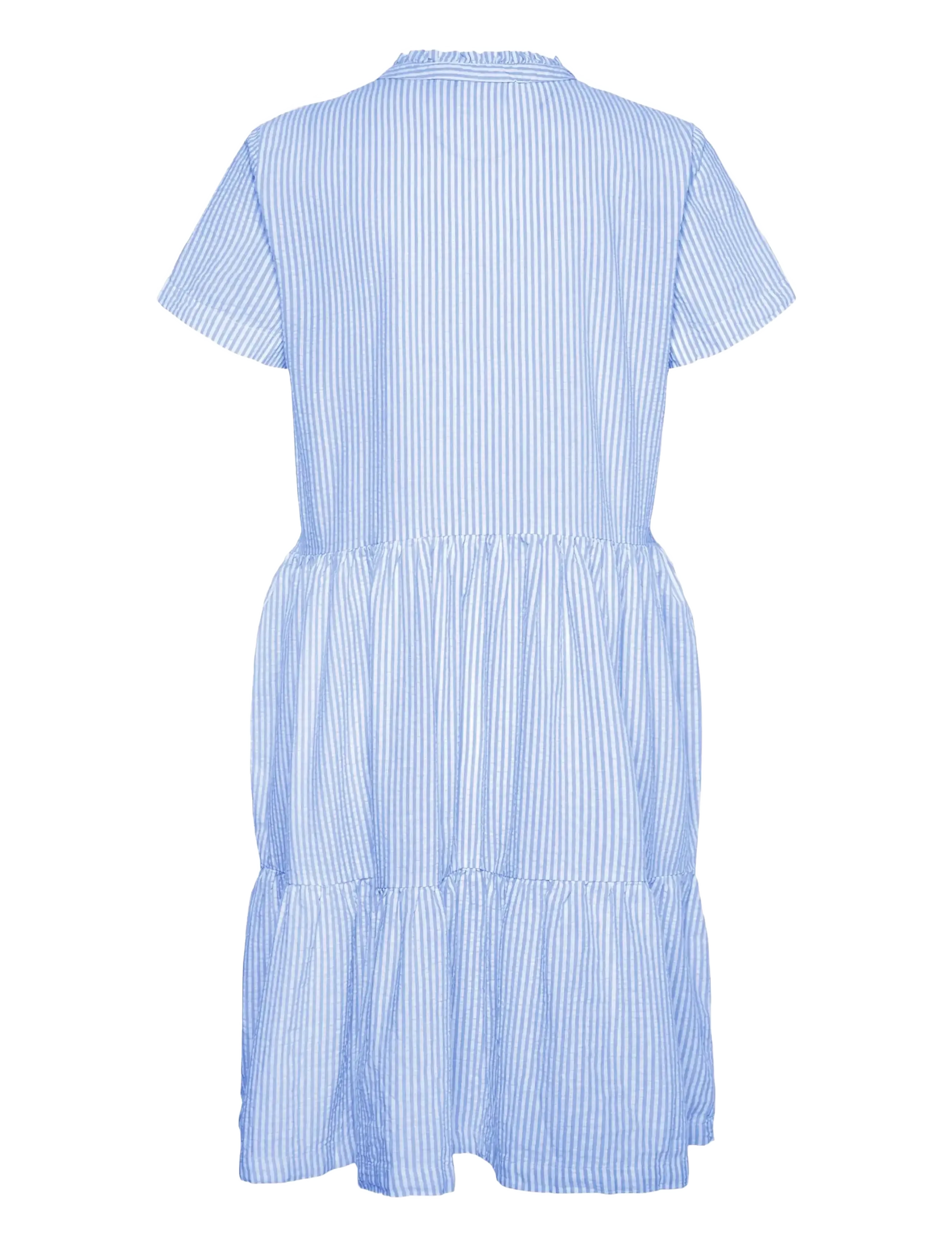 Saint Tropez - ElmikoSZ SS Dress - sommerkjoler - palace blue stripe - 2