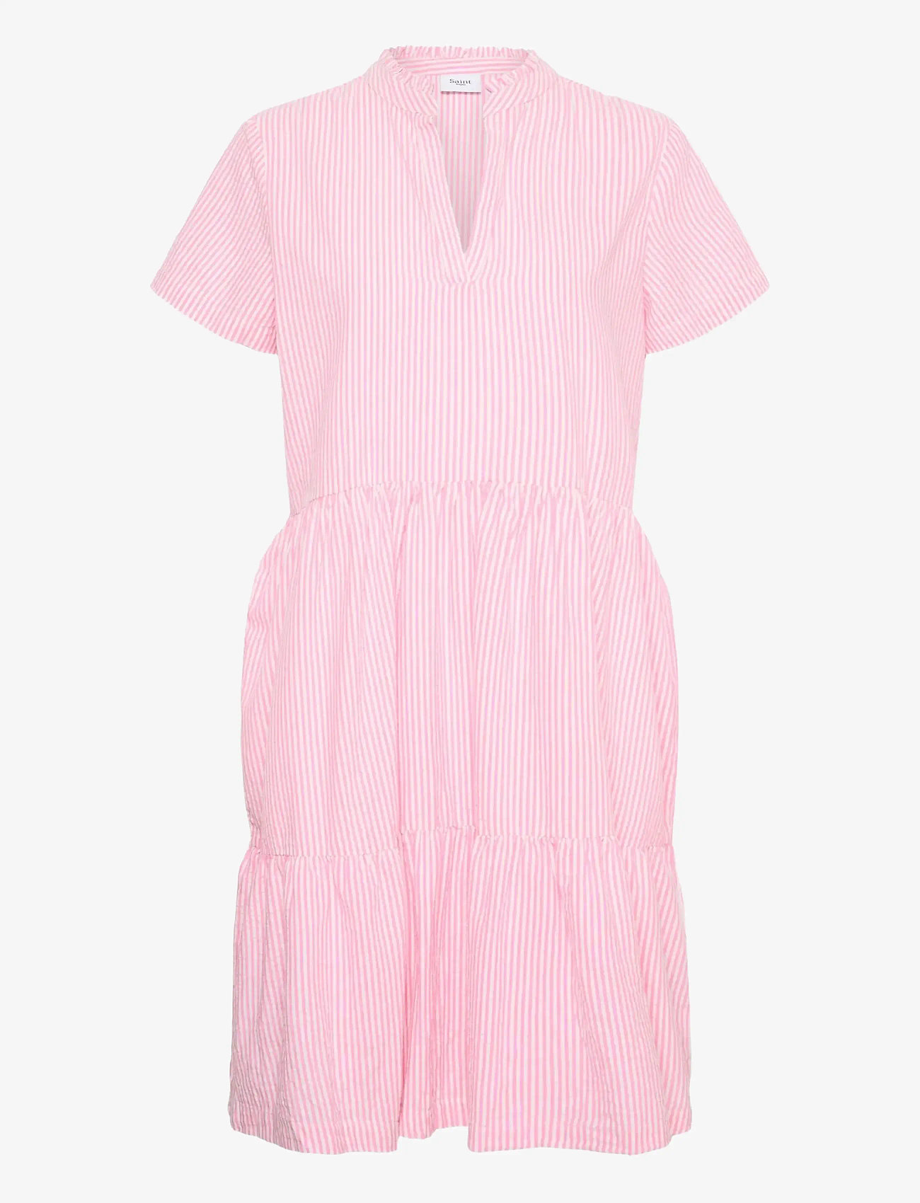 Saint Tropez - ElmikoSZ SS Dress - pink cosmos stripe - 1