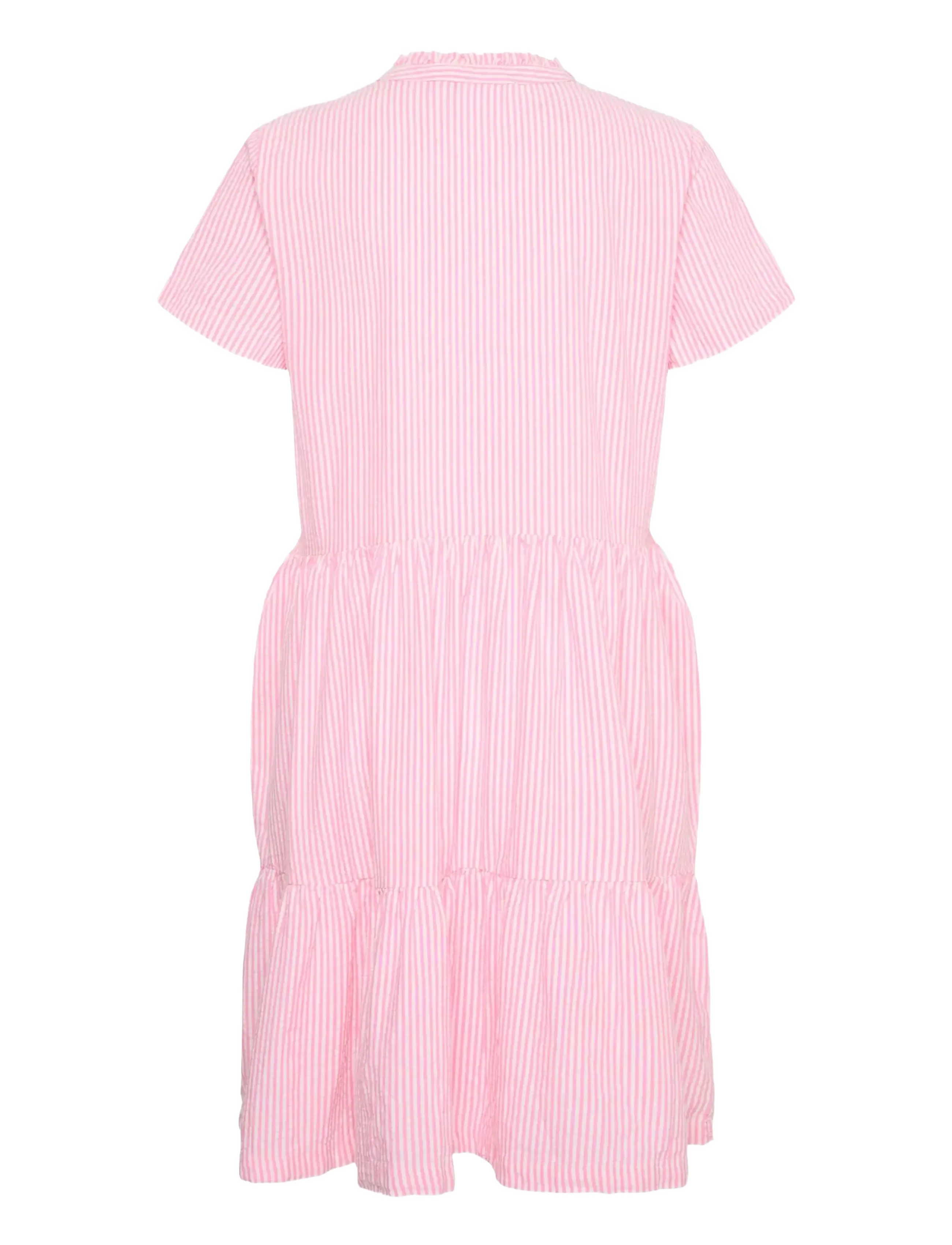 Saint Tropez - ElmikoSZ SS Dress - suvekleidid - pink cosmos stripe - 2