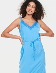 Saint Tropez - AshSZ Maxi Dress - slip dresses - azure blue - 2