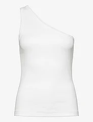 Saint Tropez - AstaSZ One Shoulder Top - sleeveless tops - bright white - 1