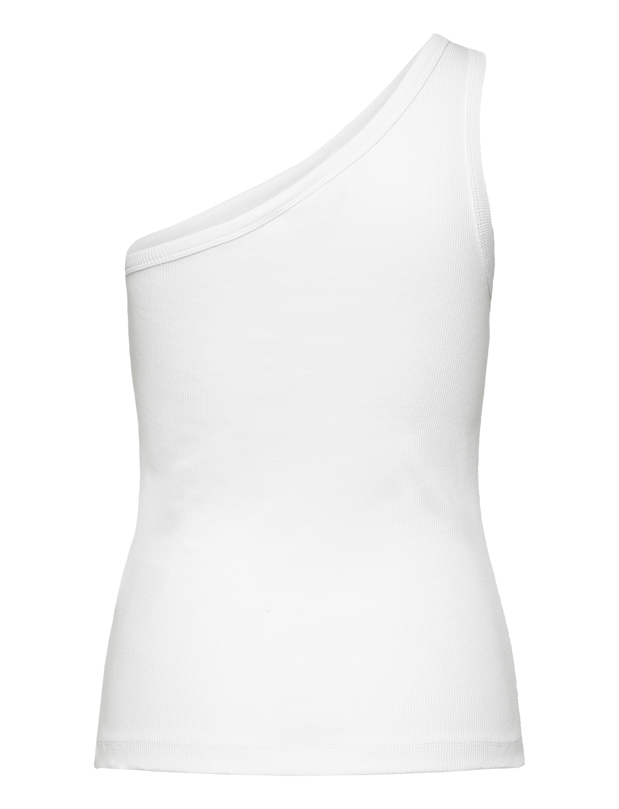 Saint Tropez - AstaSZ One Shoulder Top - laveste priser - bright white - 2