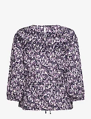Saint Tropez - ViniaSZ Blouse - long-sleeved blouses - mulberry soft focus - 1