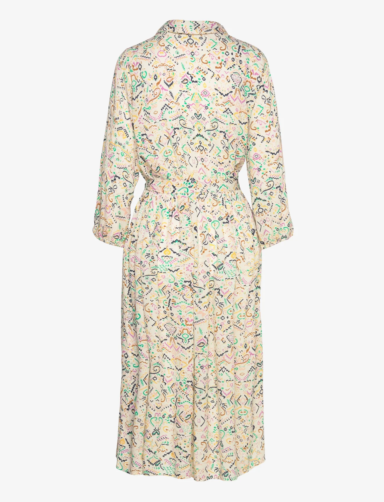 Saint Tropez - VidalSZ Dress - summer dresses - creme dotted bohemia - 1