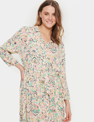Saint Tropez - VidalSZ Dress - summer dresses - creme dotted bohemia - 2