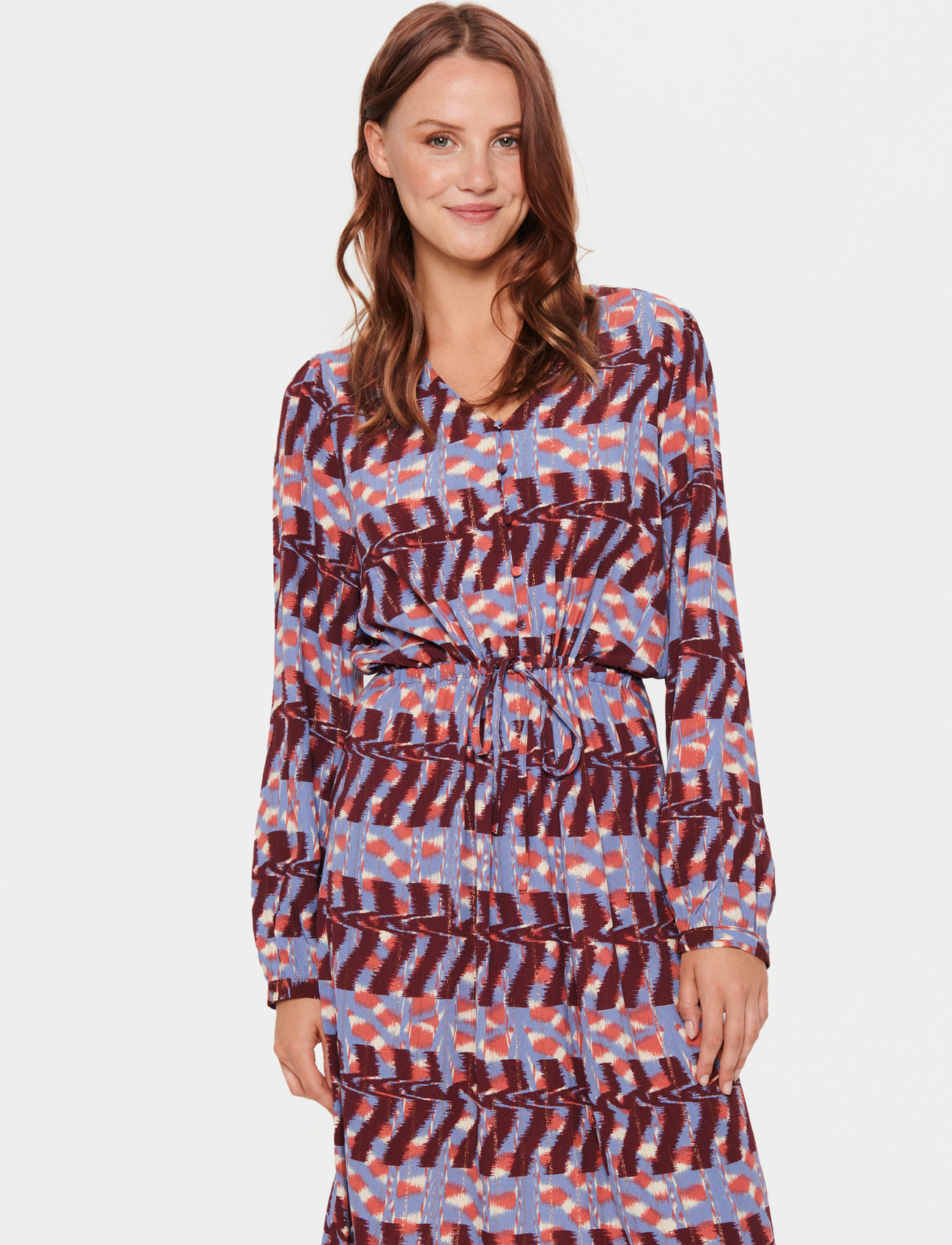 Saint Tropez - AlexaSZ Dress - shirt dresses - colony b. ethnic art - 1