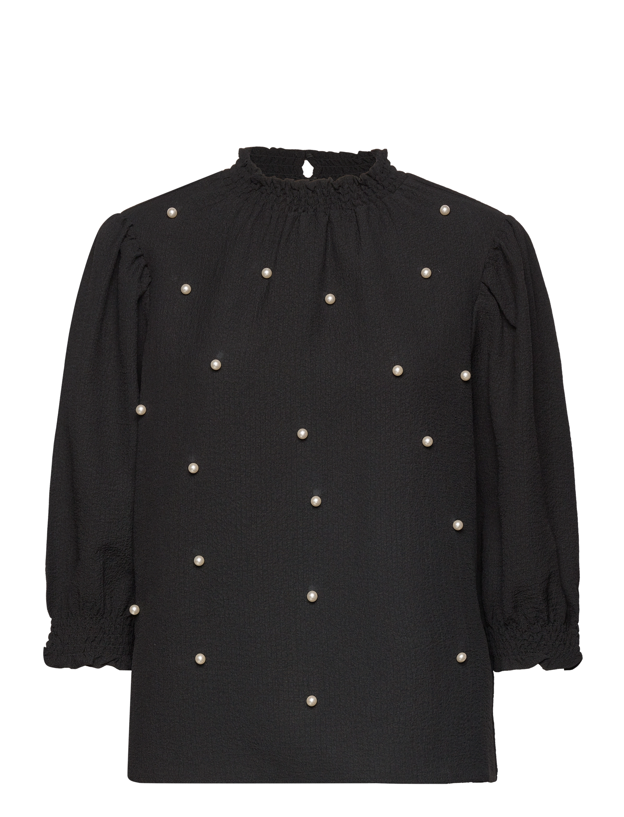 Saint Tropez BeniaSZ Blouse - Riided - BLACK / black
