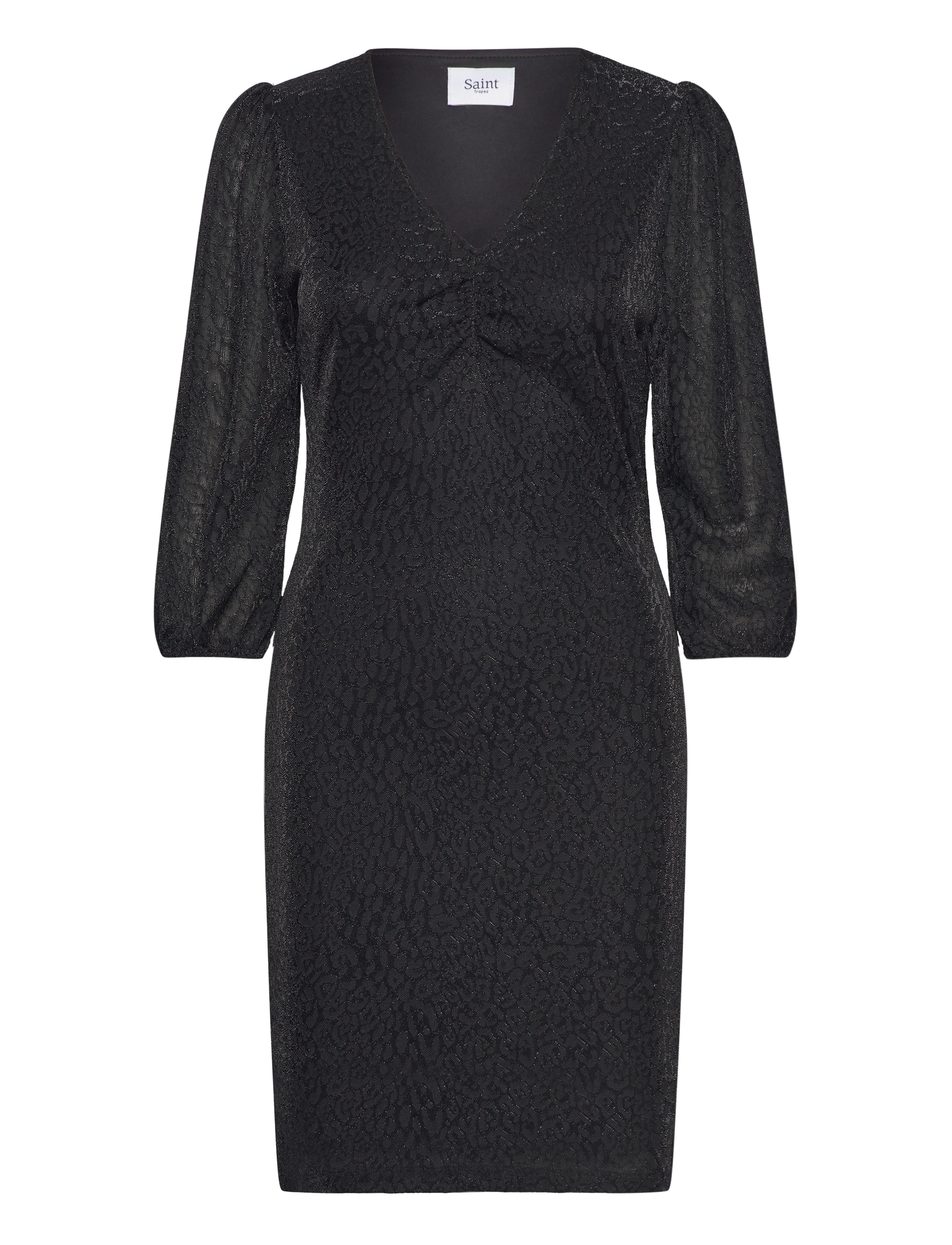 Saint Tropez BianaSZ Dress - Riided - BLACK / black