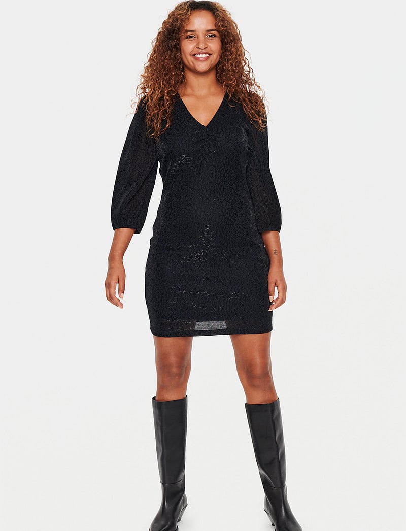 Saint Tropez - BianaSZ Dress - sommerkjoler - black - 4