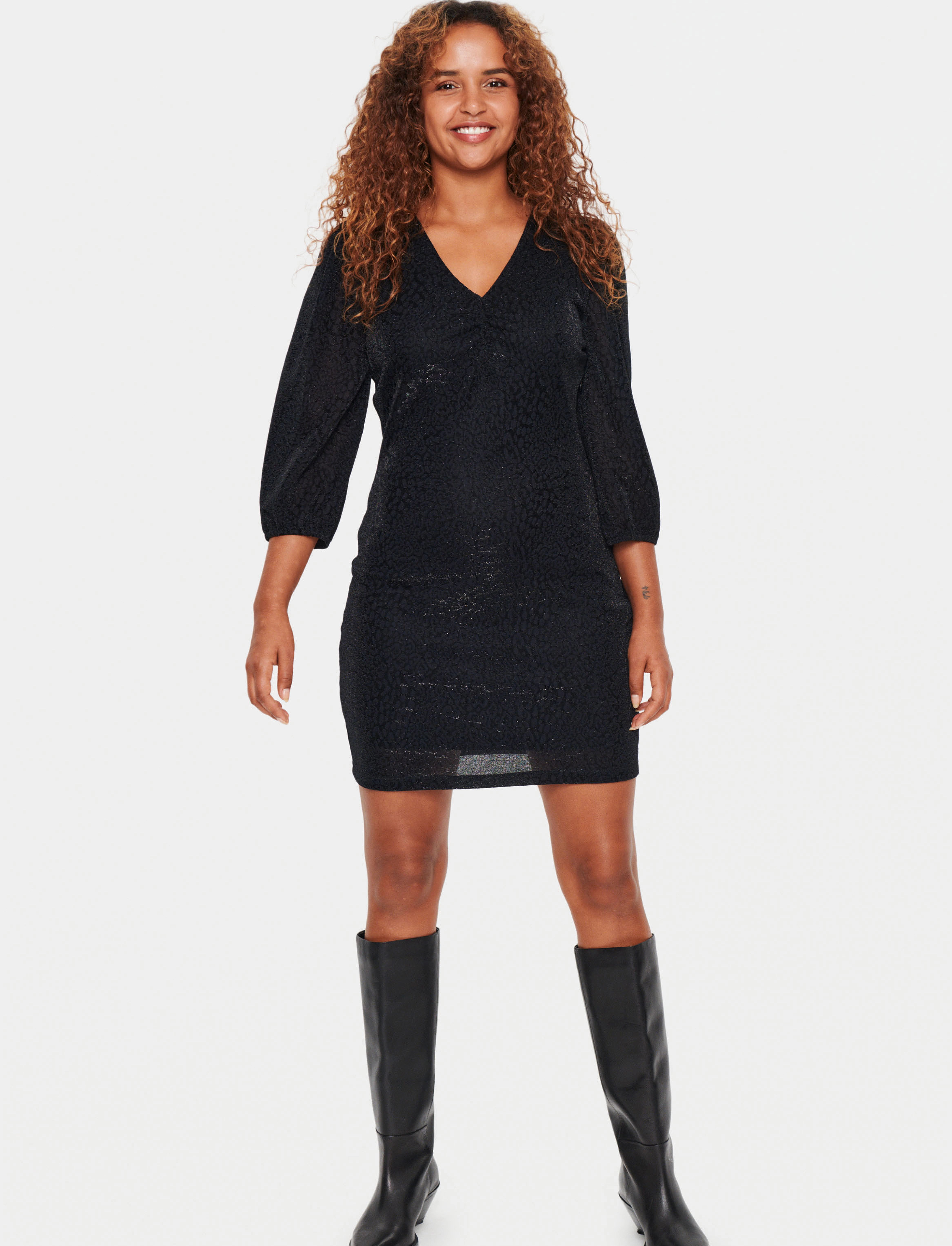 Saint Tropez - BianaSZ Dress - sommerkjoler - black - 4
