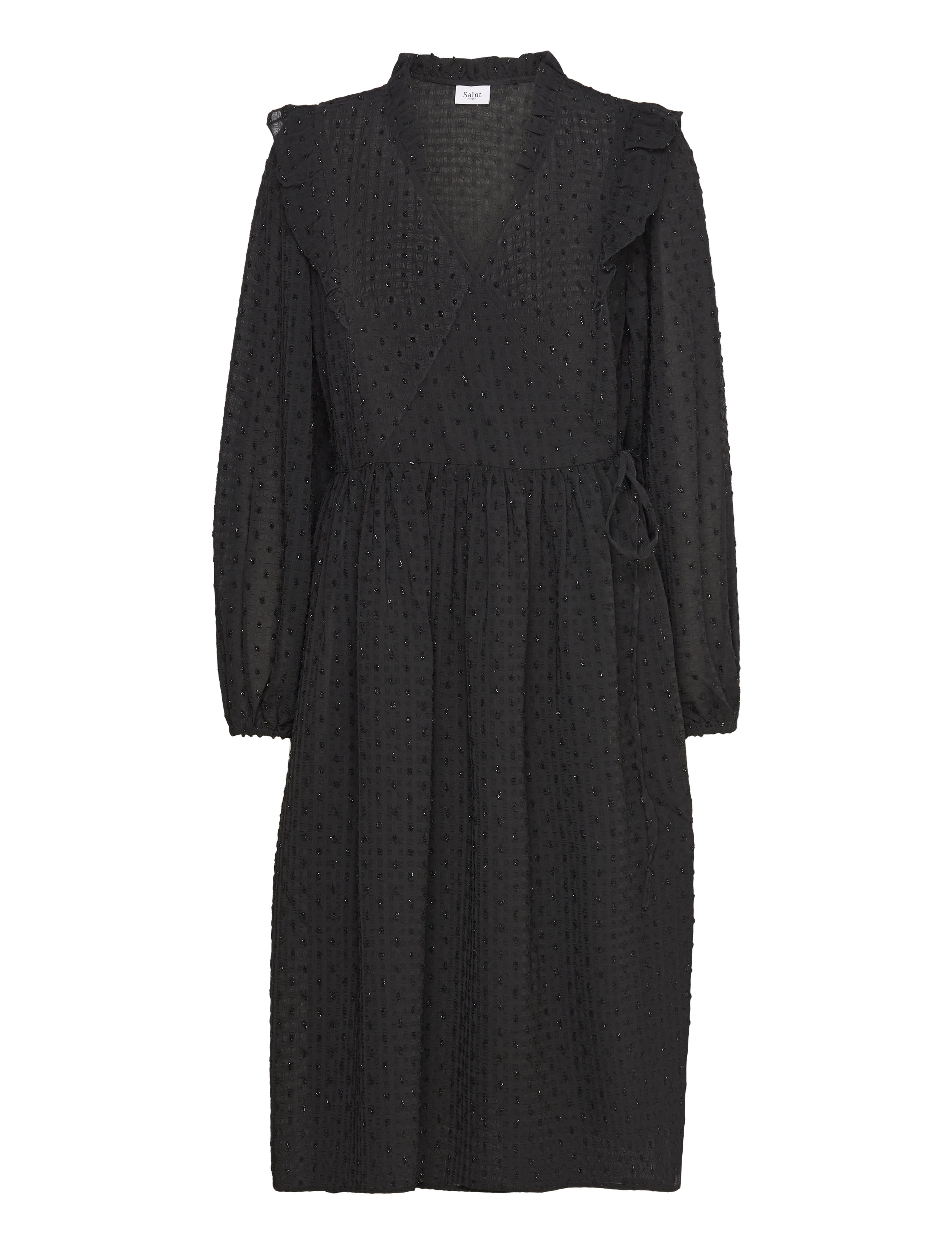 Saint Tropez BiankaSZ Dress - Riided - BLACK / black