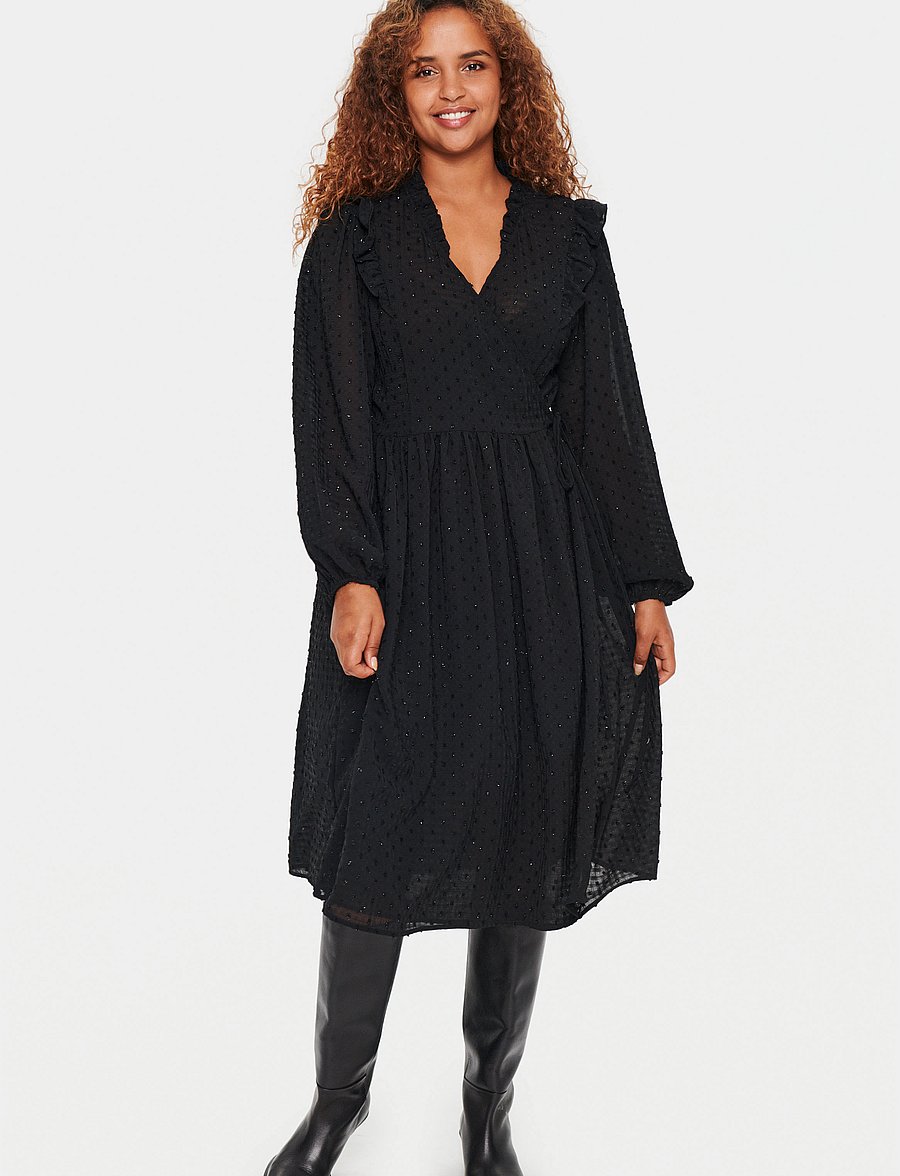 Saint Tropez - BiankaSZ Dress - wrap dresses - black - 4