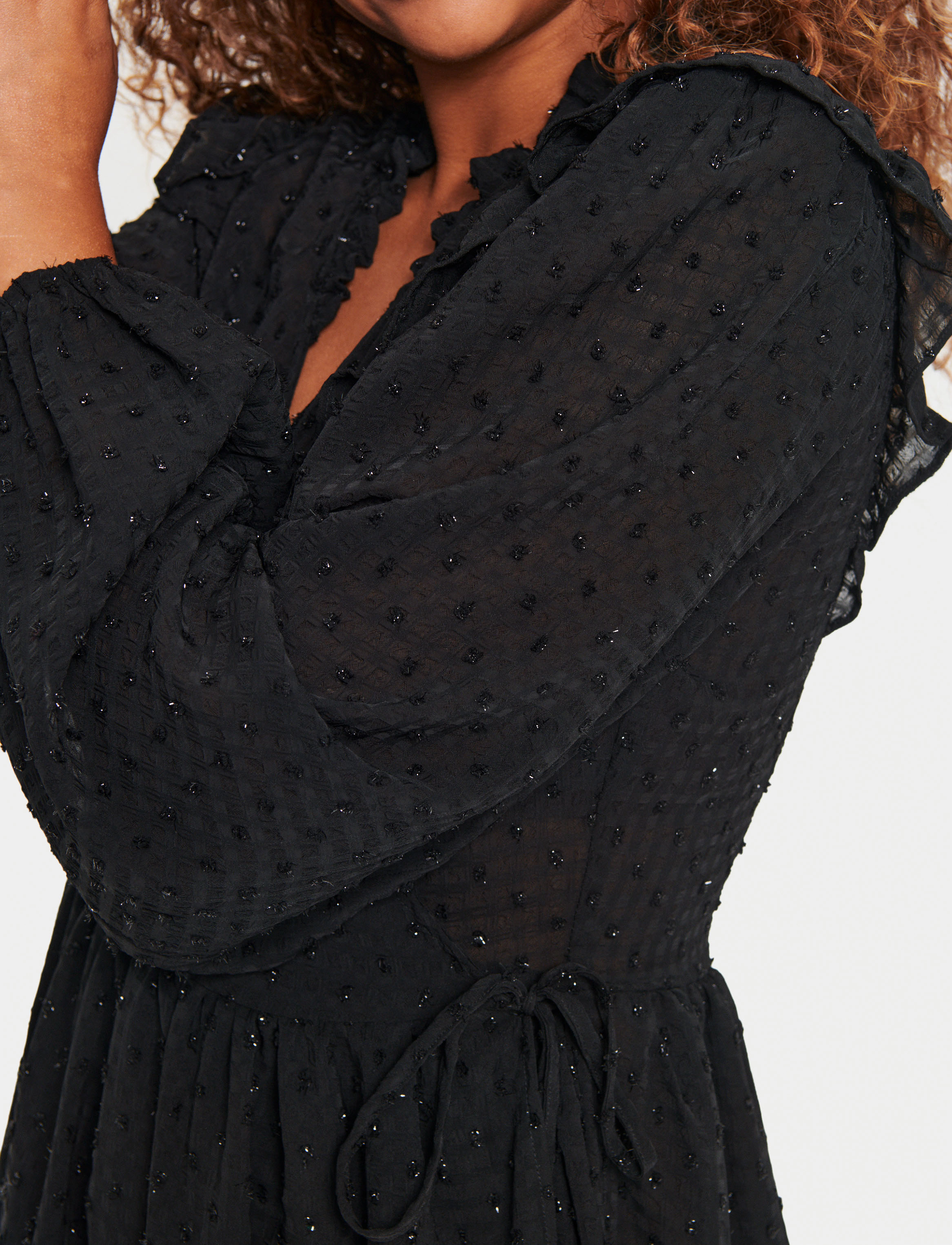 Saint Tropez - BiankaSZ Dress - slå-om-kjoler - black - 5