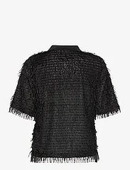 Saint Tropez - BanriSZ Polo Shirt - kurzämlige blusen - black - 2