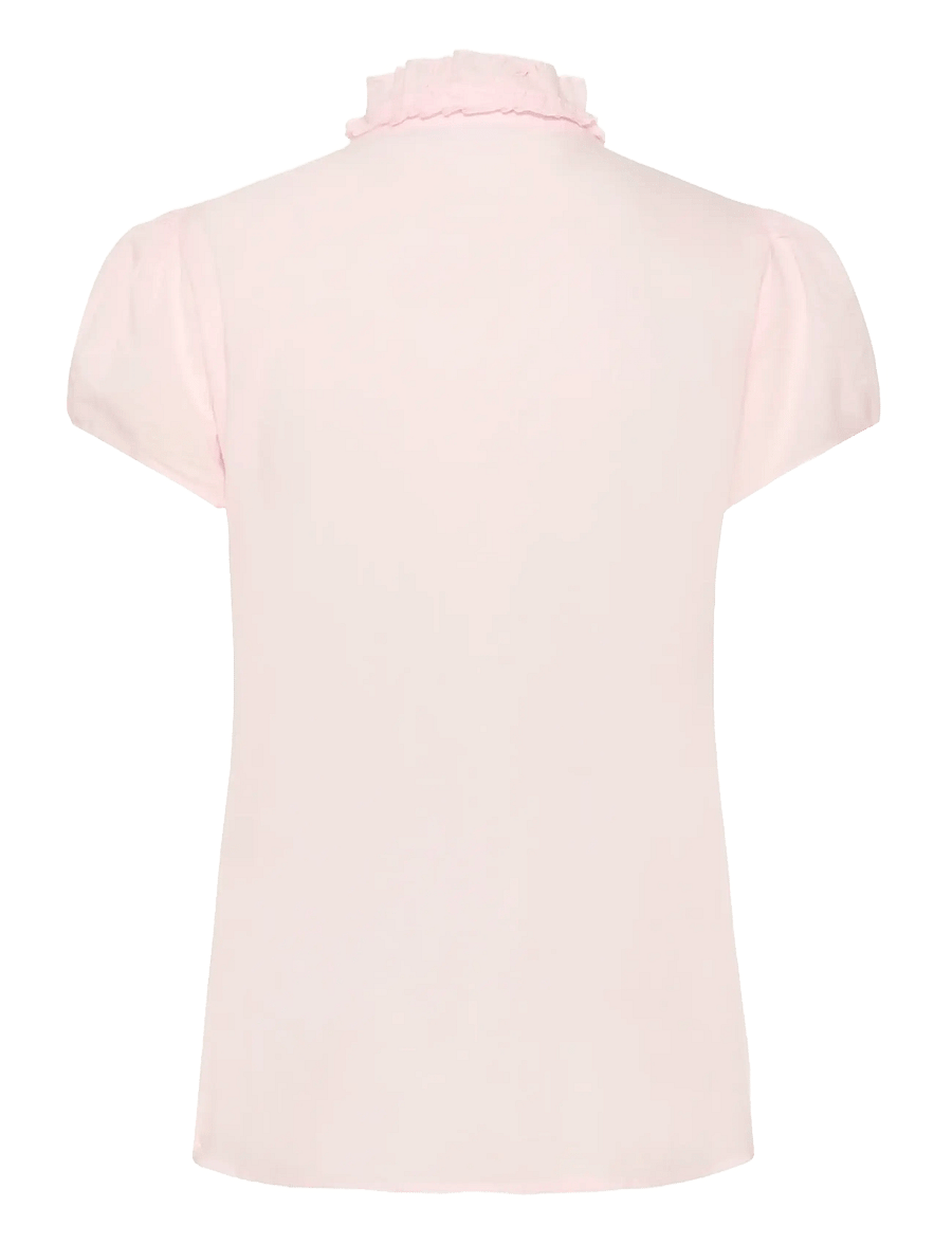 Saint Tropez - TilliSZ SS Shirt - kortærmede skjorter - chalk pink - 2