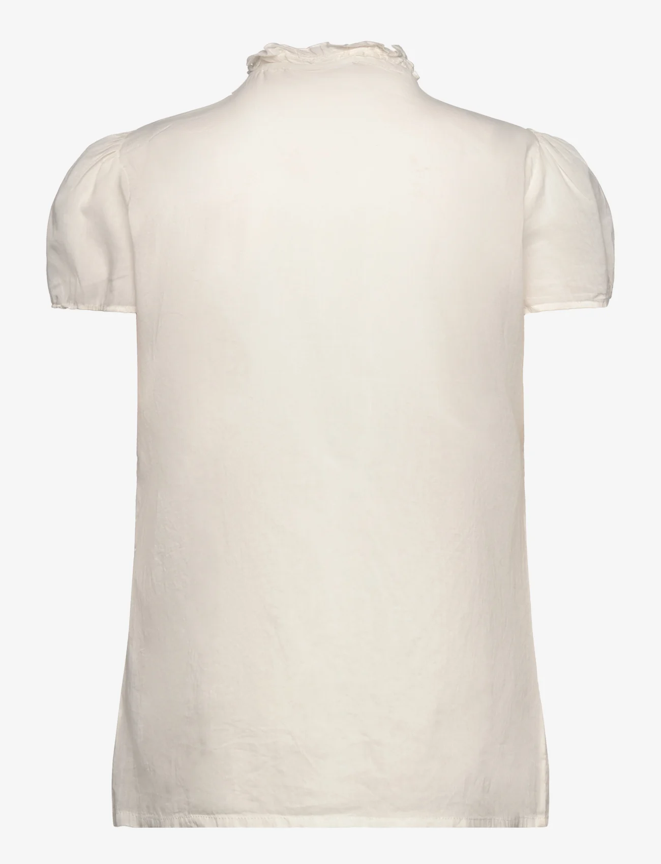 Saint Tropez - TilliSZ SS Shirt - short-sleeved blouses - ice - 1