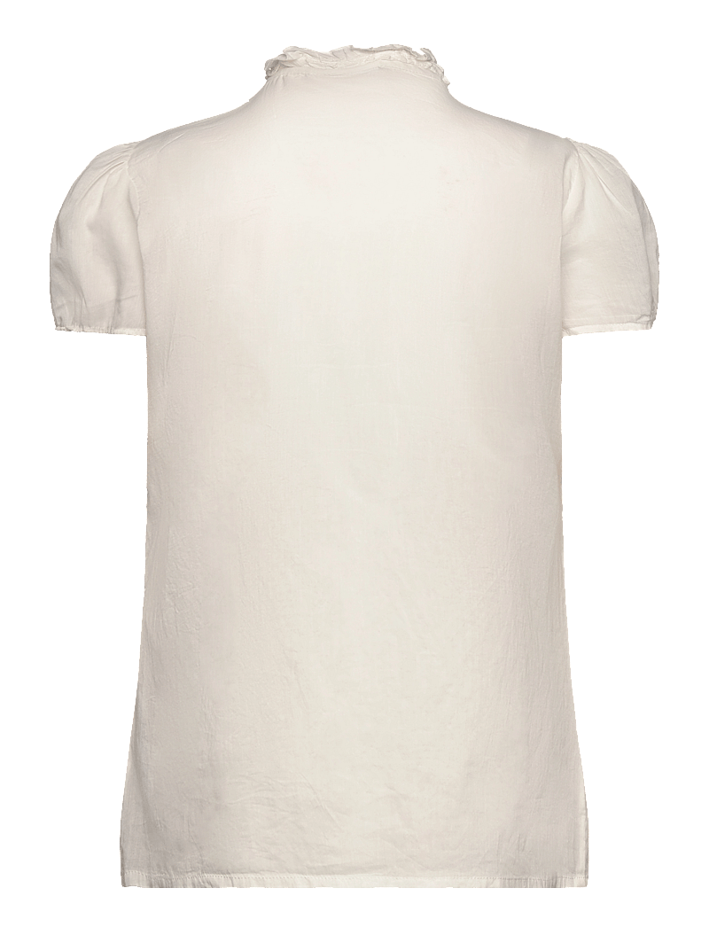 Saint Tropez - TilliSZ SS Shirt - kortärmade blusar - ice - 2