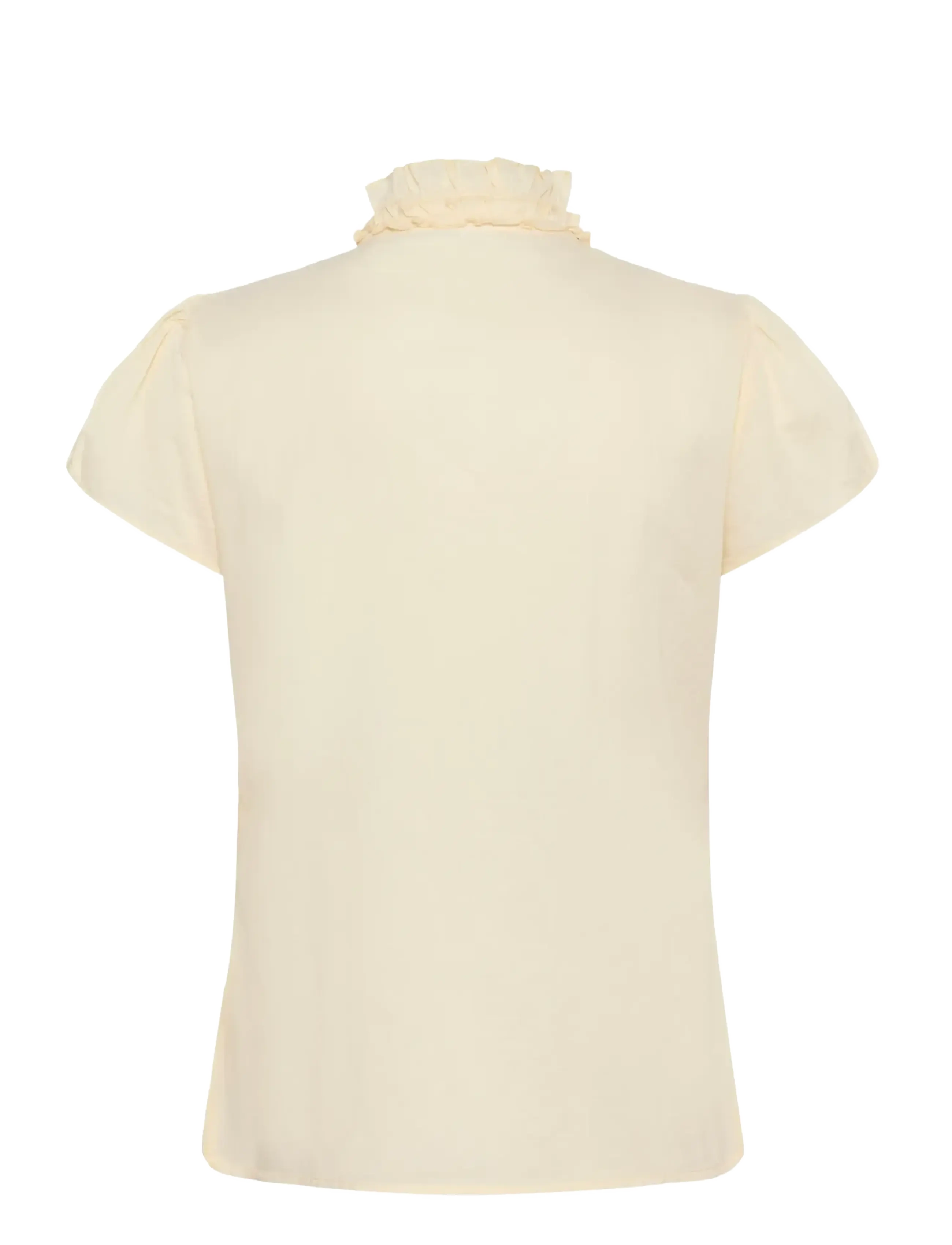 Saint Tropez - TilliSZ SS Shirt - kurzärmlige hemden - seedpearl - 2