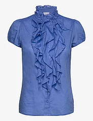 Saint Tropez - TilliSZ SS Shirt - kurzämlige blusen - ultramarine - 0