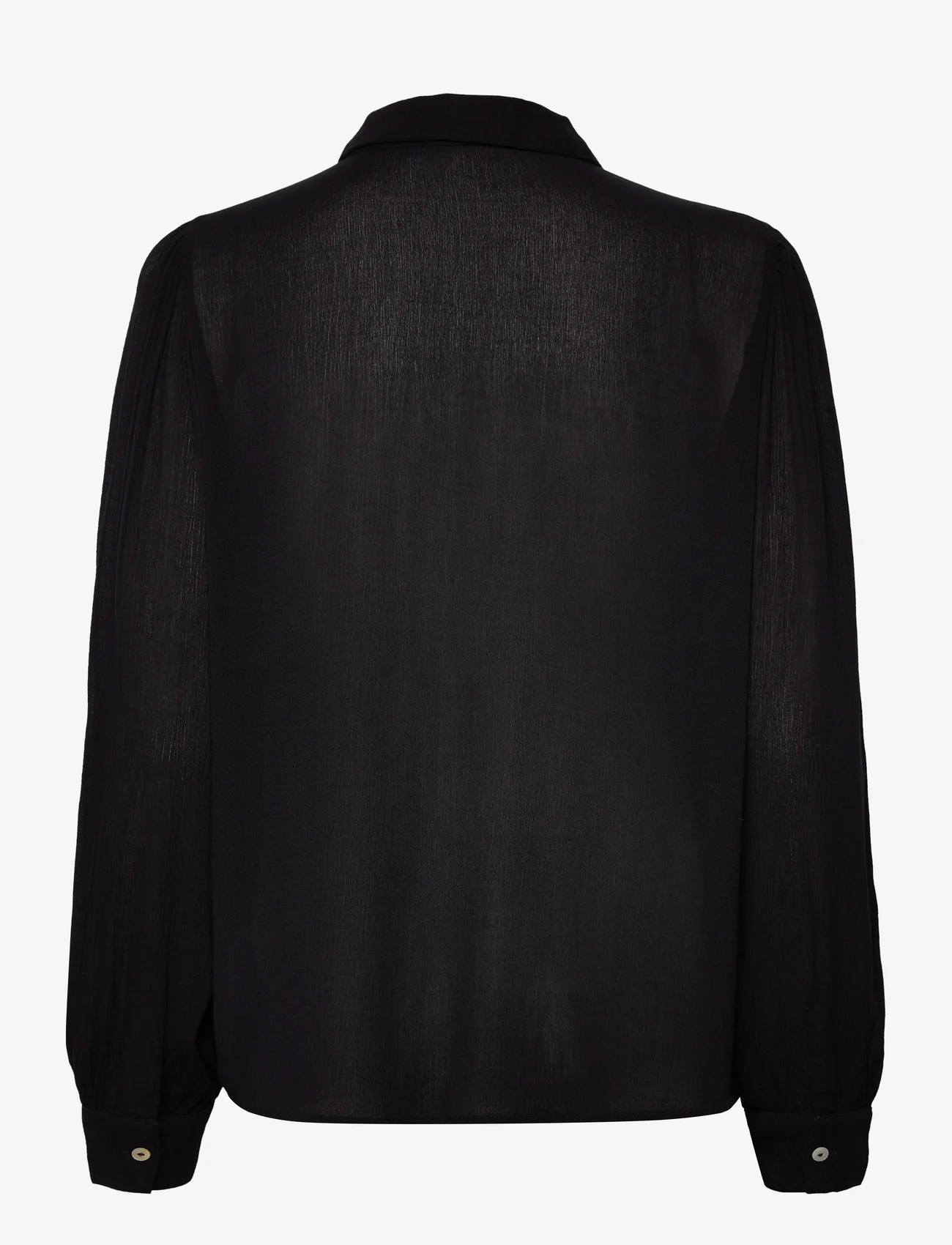 Saint Tropez - AlbaSZ Shirt - långärmade skjortor - black - 1