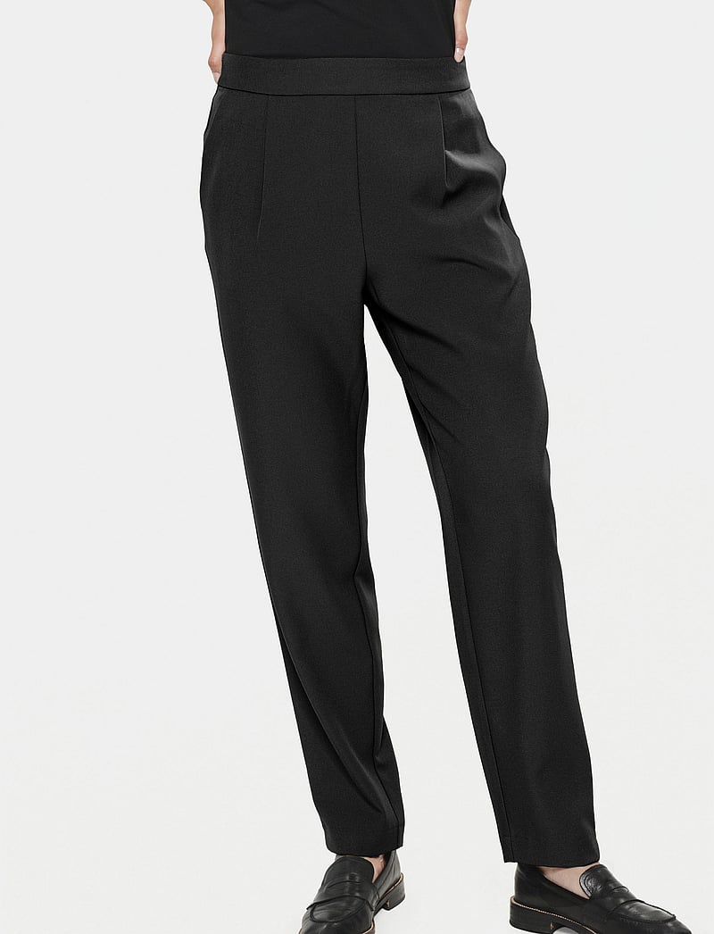 Saint Tropez - CelestSZ Pants - formell - black - 0