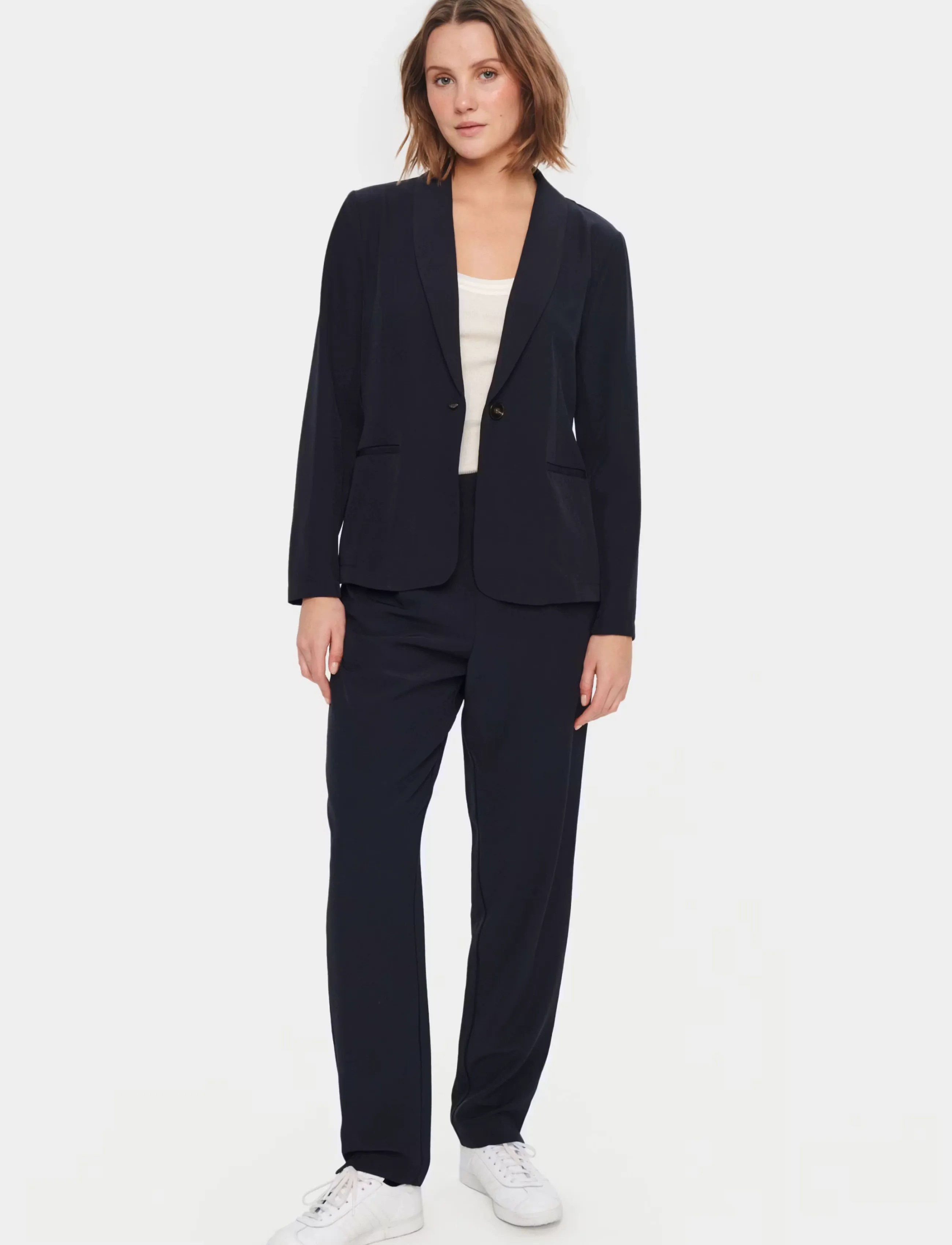 Saint Tropez CelestSZ Pants - Kläder - NIGHT SKY / navy