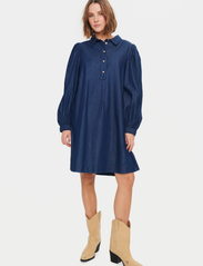 Saint Tropez - DoreenSZ Dress - denim dresses - patriot blue - 3