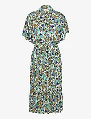 Saint Tropez - DidiSZ Dress - vasarinės suknelės - pastel turquoise flower mood - 0
