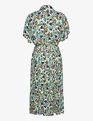 Saint Tropez - DidiSZ Dress - summer dresses - pastel turquoise flower mood - 2