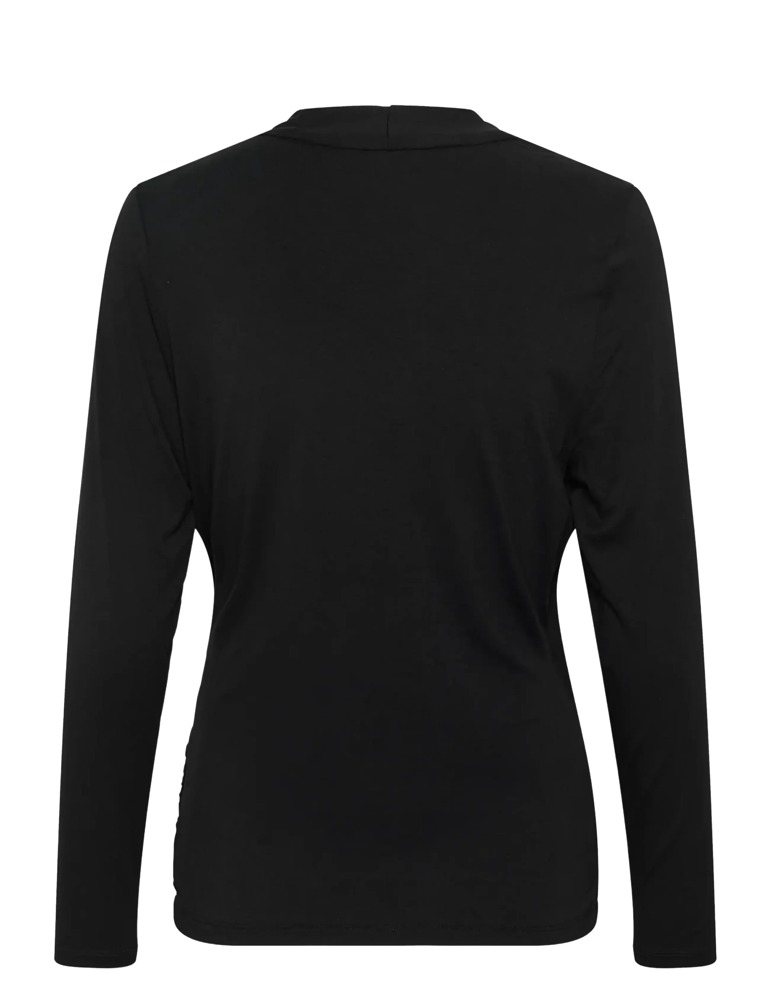 Saint Tropez - ViggaSZ Wrap Blouse - black - 2
