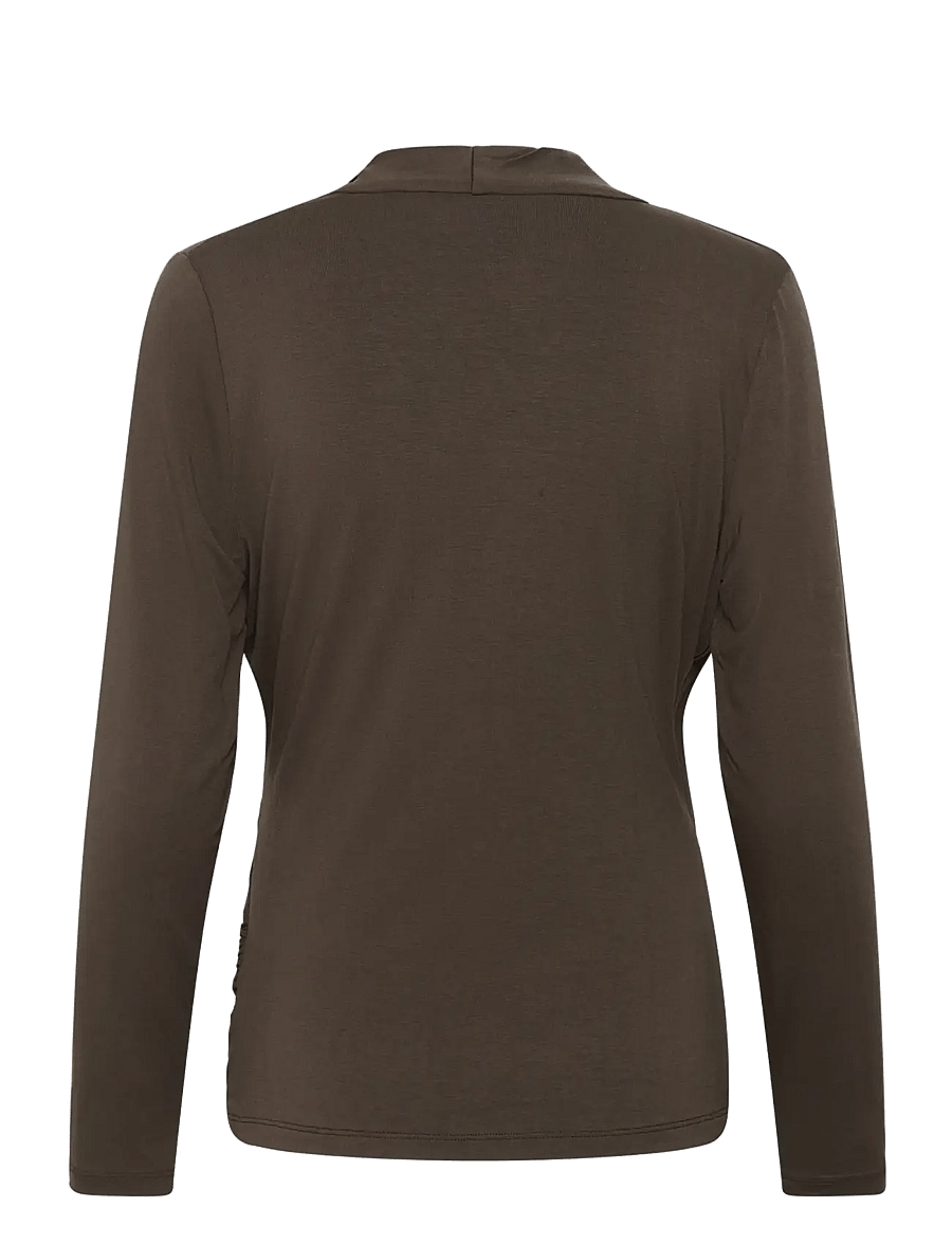 Saint Tropez - ViggaSZ Wrap Blouse - mulch - 2