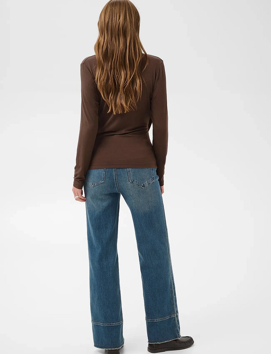 Saint Tropez - ViggaSZ Wrap Blouse - mulch - 4